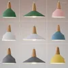 Pendant Lamps Nordic Macaron Chandelier Modern Creative Aluminum Lamp Bedroom Bedside Living Room Restaurant Lightings El Bar Fixture