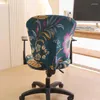 Chair Covers Computer Office Stretch Desk Cover Universal Rotating Slipcovers