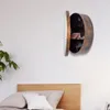 Orologi da parete Orologio da camera da letto Decorazioni Decorazioni per il bagno di casa Appeso Comodo soggiorno Decorativo Muto a forma rotonda