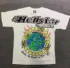 TシャツメンズTシャツHellstarトップ品質100％コットンメンズTシャツTシャツTシャツMENグラフィックTシャツ女性特大の白いブラックルーズティーCC2