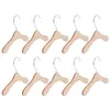 10st Dog Clothes Rack Hanger Home Pet Costume Silver Wood Color 220113237x