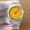 7 Styles Clean Factory Orologi di lusso da uomo V11 Cassa automatica in argento quadrante verde Vetro zaffiro Datejust ETA3230 Orologio impermeabile 904L Chiusura originale con scatola