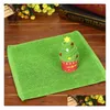 Towels Robes New Creative Cakes Snowman Party Cake Santa Claus Christmas Towel Washcloth Cotton Bath Gift Drop Delivery Baby Kids Mate Dhxtu