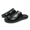 Dermis Sabe Sandals Beach Summer Over Toe Plus -размер подлинный кожаный шлепанцы Men Dermi Shoe Plu Flop 565 Сандалия