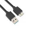Nowe adaptery laptopa ładowarki USB 3.0 Data kabla kabla do Western WD Moja książka Zewnętrzna mobilna dysku twardym Kabel danych 0,3/0,5/1m