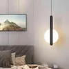 Nordic Nachtkastje Keuken Led Hanglamp Moderne Slaapkamer Nachtkastje Hanglamp Led Verlichtingsarmatuur Populaire Hanglampen W22032238c