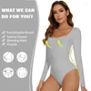 Women's Shapers Thermal Underwear Tops Low Cut Square Neck Long Sleeve Bodysuits Keep Warm Bottoming Shirt Compression Undershirts