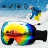 Gafas de esquí Capas dobles Antiniebla Nieve Snowboard Gafas Ventilación de enfriamiento para deportes al aire libre Esquí Hombres Mujeres 231211