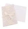 20 PC 1218 cm cartes d'invitation de mariage mariée et marié découpé au Laser cartes de nom de mariage Invitations fournitures de fête en or rouge 6zsh0725675663