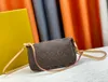 2023 Luxe designer tas van canvas, kleine en lichtgewicht handtas die zowel in de hand als crossbody gedragen kan worden L40712 5A