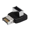 USB 3.1 Type E 90 Graden Converter Front USB C Header Adapter Verticale Type E Header Converter voor Computer Moederbord