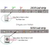 Led-strips Striplicht met 2835 5050 Rgb Leds-verlichting 5M veilige epoxy Wifi Voice Bluthtooth Smart Phone App Controller Decoratieve lamp Dhljo