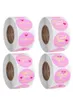 Bakken Dankjewel Stickers Business Round Adhesive Bells Stickers voor verpakking Verjaardag weg 1 inch273p8908547