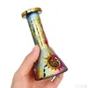 Konische Glaspfeife Farbe Shisha Neue Hookah130mm hohe Pfeife Haushaltszubehör Großhandel