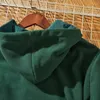Kurtki męskie retro pół-zip Odwracalny sweter z bluzy z kapturem na jesień/zimę