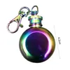 Hip Flasks Useful Liquor Flask With Keychains Eco-friendly Stainless Steel Camping Fashion Alcohol