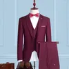 Men's Suits Custom Made Groom Wedding Dress Blazer Pants Business High-end Classic Trousers SA04-91999