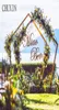 Wedding Iron Art Artificial Flower Arch Do domu El Welcome Dekoration Door Wedding Pography Praph Dekoracja 59506478390910