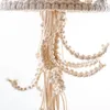 Decoratieve beeldjes Macrame Dromenvanger Boho Home Decor Kwallen Geweven Ornament Muurhangend Boheems Tapijt Met Lange Kwast Voor Cadeau