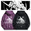 EVA co branded hoodie New Century Gospel Warrior First Machine peripheral clothing loose hooded plush autumn/winter coat