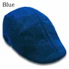 Berets outono boina bonés unisex sboy artistas chapéus retro linho masculino sólido primavera homens mulheres duckbill para o pai