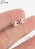 Reale 925 Sterling Silver Carino Honey Bee Orecchini per ragazze Bambini Unico piccolo Honeybee Animal Earing Stud Insetto Gioielli Pendiente4255602