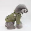 冬には、フリースの裏地特別な温かい犬のパーカー、小さな犬のジャケットの子犬がフード付きでコート