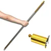 Party Favor POCKETSTAFF- Stainless Portable Martial Arts Metal Staff 110 150cm Magic Wand Professional Magician Stage Supplies253W