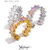 Stud Yhpup 1 pz squisito zirconi cubici S925 argento sterling regolabile orecchio osso color oro gioielli orecchino fascino regalo di moda donna YQ231211