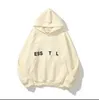 Sweat à capuche en coton polaire Ess Sweat à capuche graphique Hommes Femmes Essentialhoody Essent Hoody Hommes Vêtements pour femmes Noir Gris Blanc Essentialhoodies Sweat à capuche Xatclothing