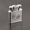 Honnête luxe étanche coupe-vent kérosène briquet rétro cuivre allume-cigare hommes fumer outil hommes cadeau Gadgets BJ