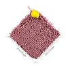 Towel Chenille Square Hand Quick Dry Soft Absorbent Microfiber Towels With Lanyard Fruit Pattern Hanging Wipes