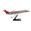 Modello di aereo 1 100 Modello di aereo giocattolo Northwest Airlines NWA CRJ-200 Replica Collector Edition per la raccolta 231208