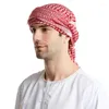 Scarves Religious Adult Keffiyeh Headscarf With Gift Box Jacquard Pattern Arab Scarf Outdoor For Male Cycling Hair Accessory