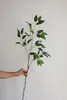 Dekorativa blommor 39.5 "Faux Real Touch Siberian Elm Leaf Branch Artificial Plant Greenery Diy Wedding/Home/Kitchen Decorations Florals