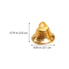 Feestartikelen Kerst Jingle Bells Gouden Metalen 50 Stuks 2 1 Cm Xmas Zilveren Bel Mini Vakantie Boom Opknoping ornament Diy