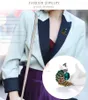 Brooches 2023 Cute Girl Simple Pins Animal Peacock Vintage Alloy Rhinestones Corsage For Women Fashion Jewelry Accessories