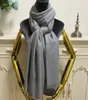 dames039s sjaal goede kwaliteit 100 kasjmier materiaal effen grijze kleur lange sjaals pashimna sjaal groot formaat 200 cm 90 cm2216364