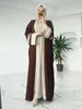 Etnik Giysiler Ramazan Müslüman Kimono Abaya Set Türkiye İslam Suudi Arabistan Elbise Dua Kıyafetleri Kadın Setleri Kaftanlar Djellaba Robe Femme