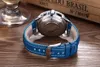 Armbandsur helautomatiska mekaniska multifunktionella lysande netstålbälte Super Ocean Men's Watch Automatic Watch 231025