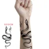 Temporary Tattoos Waterproof Tattoo Sticker Sexy Snake Element Fake Tatoo Flash Tatto Body Art for Women Men tatuajes temporales 231208