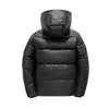 Män s jackor vinter män avslappnad vindtät huva tjocka parkor mens puffer svart guld vintage klassisk bomber kappa manlig överrock utomhus 231208