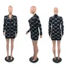 Nya kvinnors tröjor Fashion Cardigan Knitwear Dress Women Brand Designer Sweaters Y71390