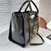 Beach Bag Stylish Womens Shoulder Bag 37cm Leather Multicolor Hardware Metal Clasp Luxury Tote Matelasse Chain Crossbody Bag Travel Airport Bags Shopping Sacoche