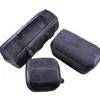 Titta på lådor Portable Case Storage Bag 1/2/3/5 Slots Oxford/Pu Leather Display Travel Box For Men armbandswatch Organizer