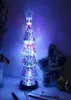 Christmas 3D Effect Fireworks LED Light Christmas Tree Desk Table USB Lamp Showcase Decoration for Home Tree3525093