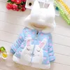 Jackets Winter born Baby Girl Clothes Outfits Fleece Warm Cotton Coat Outerwear for Toddler Clothing Wear Bow Coats 231211