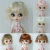 Doll Accessories Doll Wig For Girl Boneka Slight Lady Curls Synthetic Mohair BJD Wigs s Accessories 231208