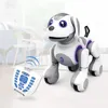 Animali elettrici RC Animali domestici intelligenti Robot elettrico per cani programmabili per bambini che imparano il regalo del giocattolo 231211