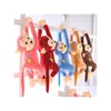 Peluches en peluche Animaux Singe Animal Jouet Long Bras Queue Poupée Doux Apaiser Jouets Décoration De La Maison Rideaux Suspendus Q0727 Drop Livraison G OTCPB